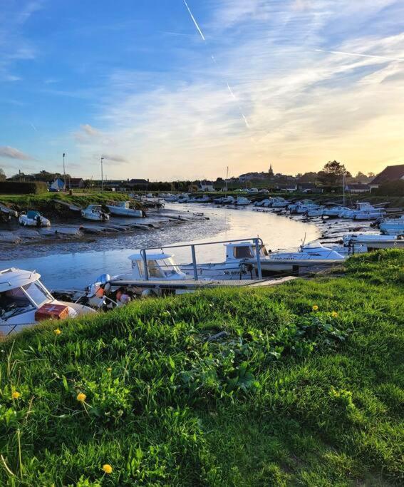 Gite Moussette - Bord De Mer - 4/6 Pers. Quinéville Dış mekan fotoğraf